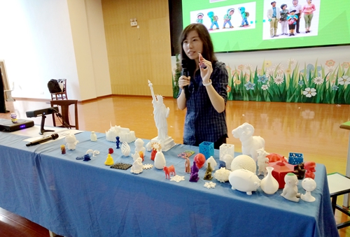 2015年南京市江宁区全国科普日3D打印进校园